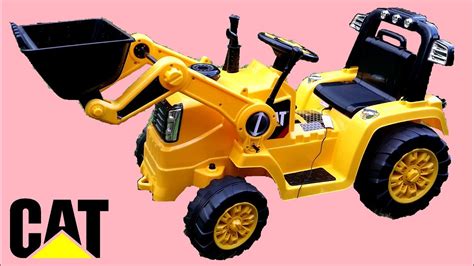 cat skid steer ride on toy|Caterpillar Metal Digger Ride.